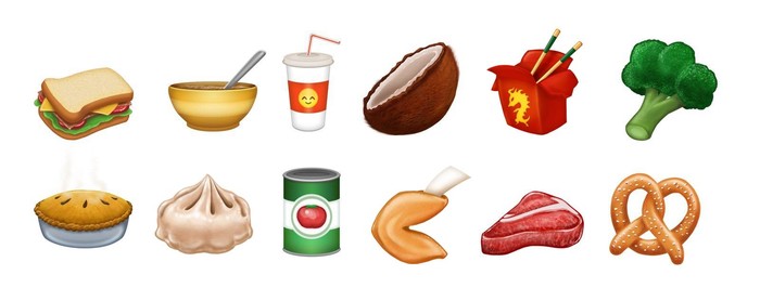 13 Emoji Baru Bertema Makanan Akan Hadir Tahun Ini