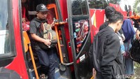 Kepadatan arus balik mulai dirasakan sejak subuh tadi.