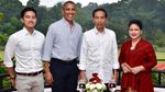 Begini Suasana Pertemuan Obama-Jokowi di Istana Bogor