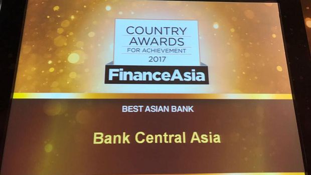 BCA Sabet 2 Penghargaan di FinanceAsia Country Awards