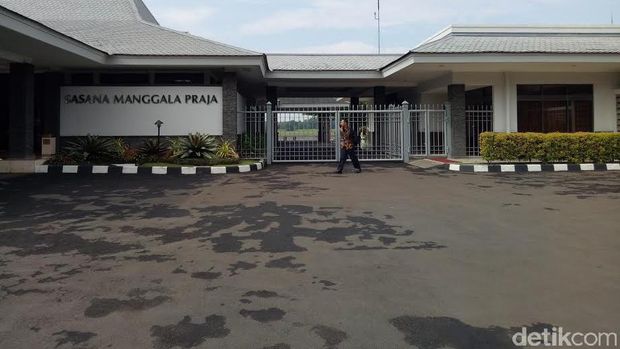 Jelang kedatangan obama di Halim.