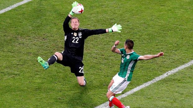 Selain Manuel Neuer, timnas Jerman juga punya kiper andalan, Marc Andre ter Stegen. (