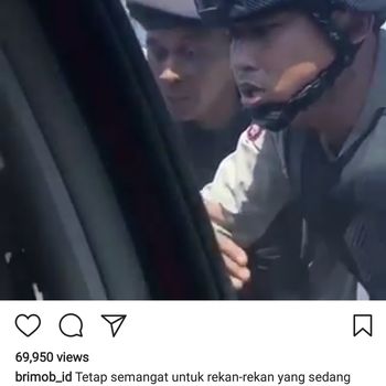 Viral Polisi 'Bentak' Pengendara Mobil yang Tersesat di Solo