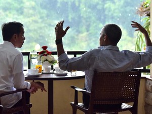 Sudah Akrab, Jokowi dan Obama Bisa Ngobrol Tanpa Penerjemah