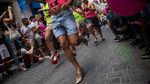 Lomba Lari dengan High Heels ala Kaum Gay di Spanyol