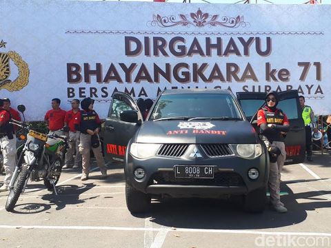 HUT Bhayangkara di Polrestabes Surabaya