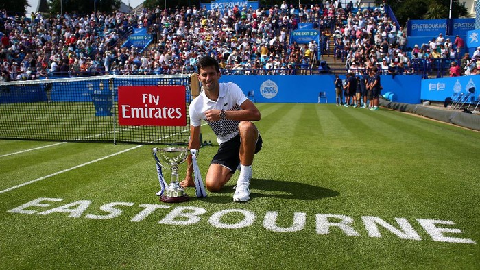 Jelang Wimbledon, Djokovic Rebut Gelar Juara
