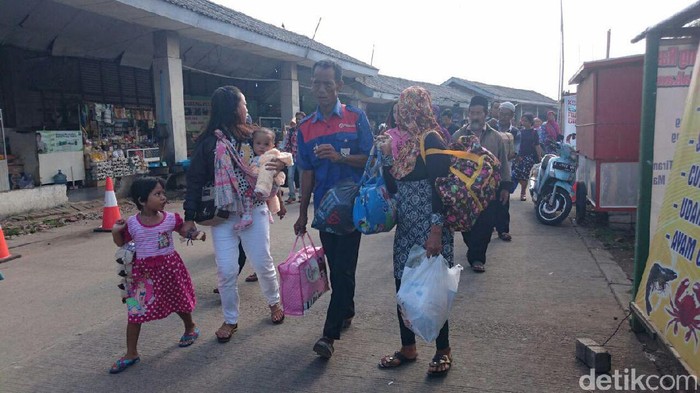Pemudik yang Kembali ke Jawa dari Sumatera via Merak Meningkat