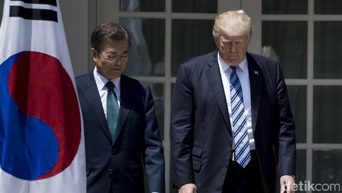 Presiden Moon: Trump akan Kunjungi Korsel Tahun Ini