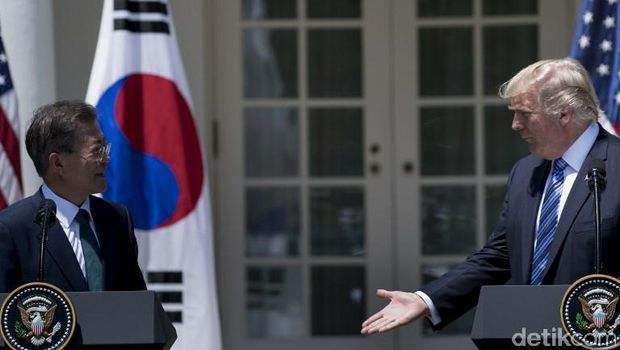 Presiden Moon: Trump akan Kunjungi Korsel Tahun Ini