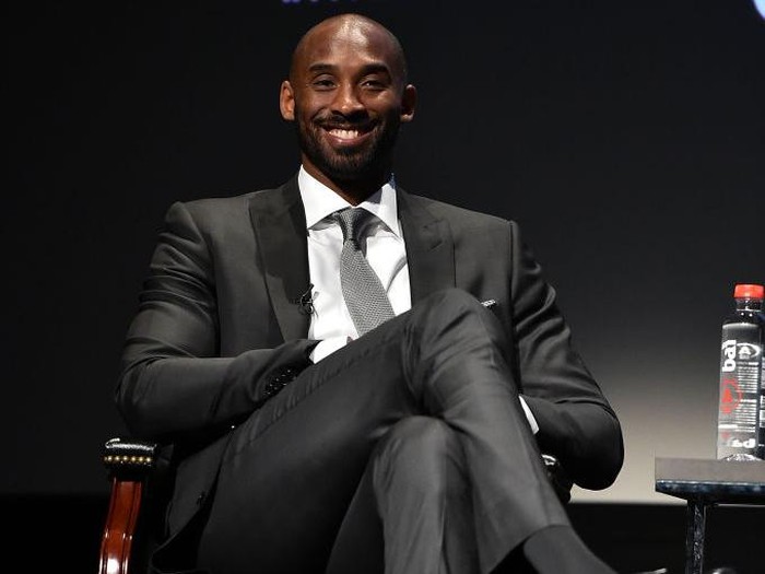 NEW YORK, NY - APRIL 23:  Kobe Bryant attends Tribeca Talks: Kobe Bryant with Glen Keane - 2017 Tribeca Film Festival at BMCC Tribeca PAC on April 23, 2017 in New York City.  (Photo by Theo Wargo/Getty Images for Tribeca Film Festival)