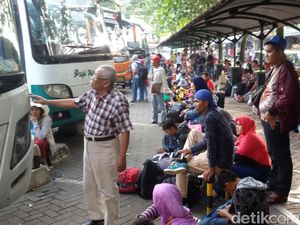 Puncak Arus Balik, Penumpang di Terminal Yogyakarta Turun 40 Persen