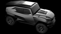 Mobil didesain oleh Samir Sadikhov itu diklaim memiliki stuktur bodi dan desain yang kuat. Mobil memiliki 4 pintu dan bisa mengangkut 5 penumpang. Foto: Rezvani Motors