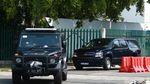 Naik Chevrolet Suburban, Obama Tinggalkan Indonesia