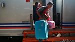 Arus Balik di Stasiun Pasar Senen Menurun