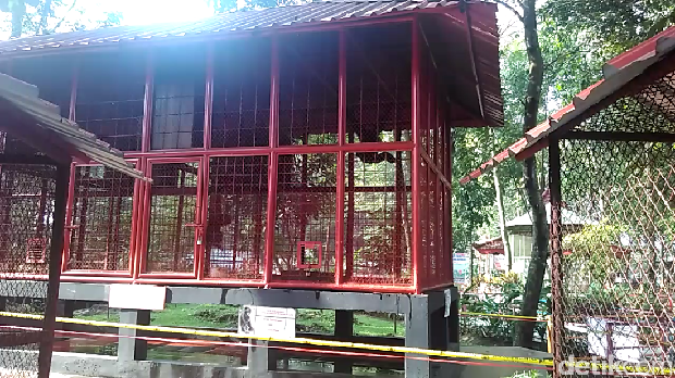 Kandang Siaman Taman Rakyat Kebon Rojo Blitar