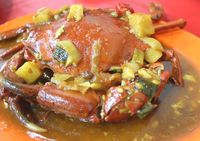 Seafood dengan paduan saus gurih.