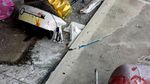 Tabung Gas Meledak, Toko Mainan Porak-poranda