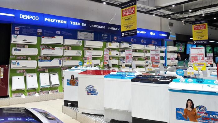 Promo Diskon Mesin Cuci di Sanken Fair Transmart dan Carrefour