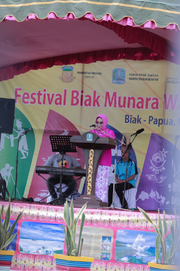 Festival Biak Munara Wampasi 2017 Pecahkan Tiga Rekor