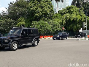 Rombongan Obama Tinggalkan Hotel Mandarin, Bergerak ke Bandara Halim