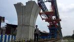 Ini Penampakan Proyek Kereta Api Layang di Medan