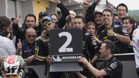 Pebalap Yamaha Tech 3 Jonas Folger menjadi runner-up pada balapan di Sirkuit Sachsenring ini (Foto: Getty Images/Mirco Lazzari gp)