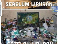 Kumpulan Meme Libur Panjang Sudah Berakhir