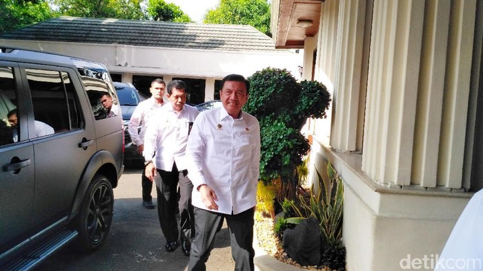 Kapolri dan Kepala BIN Ikut Rakor di Kantor Wiranto