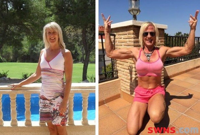 Makan 30 Putih Telur Tiap Hari, Tubuh Kurus Wanita Ini Jadi Penuh Otot!