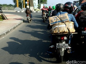Kata Pemudik yang Naik Motor Bawa Anak Kecil