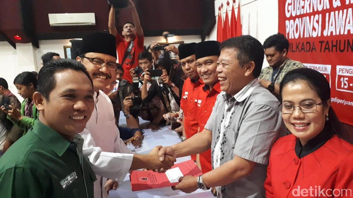 Gus Ipul Kembalikan Formulir Cagub PDIP, 8 Syarat Belum Lengkap