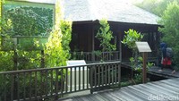 Di dekat pintu masuk terdapat loket masuk untuk menikmati seluruh kawasan Hutan Mangrove (Bonauli/detikTravel)