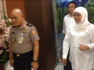Mensos dan Istri Kapolri Jenguk 2 Anggota Brimob Korban Penusukan