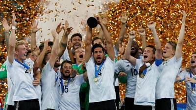 Kalahkan Chile, Jerman Angkat Trofi Piala Konfederasi