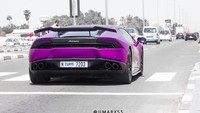 Jika mengintip akun Instagram @nataliaitani, dia hanya menyebutkan sebagai pemilik Lamborghini Huracan warna ungu yang beritanya sudah ditulis detikOto di sini. Foto: Carscoops
