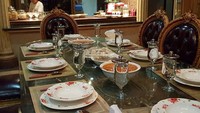 Ruang makan di rumah Muzdhalifah. Foto: dok Instagram