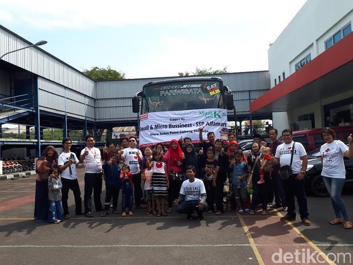 Ratusan Pedagang Diajak Mudik Balik Bareng 2017