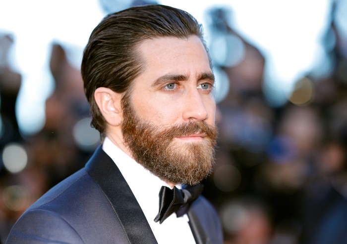 CANNES, FRANCE - MAY 19:  Actor Jake Gyllenhaal attends the Okja screening during the 70th annual Cannes Film Festival at Palais des Festivals on May 19, 2017 in Cannes, France.  (Photo by Andreas Rentz/Getty Images)