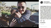 Kemesraan Agnez MO dengan Wijaya Saputra. (Foto: Wijaya Saputra (Instagram Wijaya Saputra)