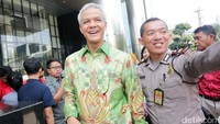 Ganjar diperiksa KPK dalam kapasitasnya sebagai mantan pimpinan Komisi II DPR.