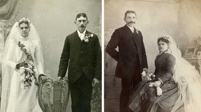 Koleksi Foto Pernikahan di Akhir Era 1800
