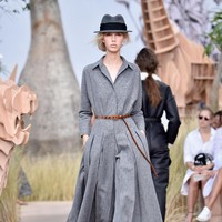 Model walks the runway during the Christian Dior Haute Couture Fall/Winter 2017-2018 show as part of Haute Couture Paris Fashion Week on July 3, 2017 in Paris, France.  (Photo by Pascal Le Segretain/Getty Images)