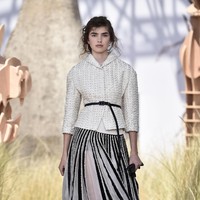 Model walks the runway during the Christian Dior Haute Couture Fall/Winter 2017-2018 show as part of Haute Couture Paris Fashion Week on July 3, 2017 in Paris, France.  (Photo by Pascal Le Segretain/Getty Images)