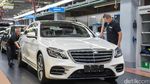 Mercy S-Class Keluar Pabrik Jalan Sendiri Tanpa Sopir