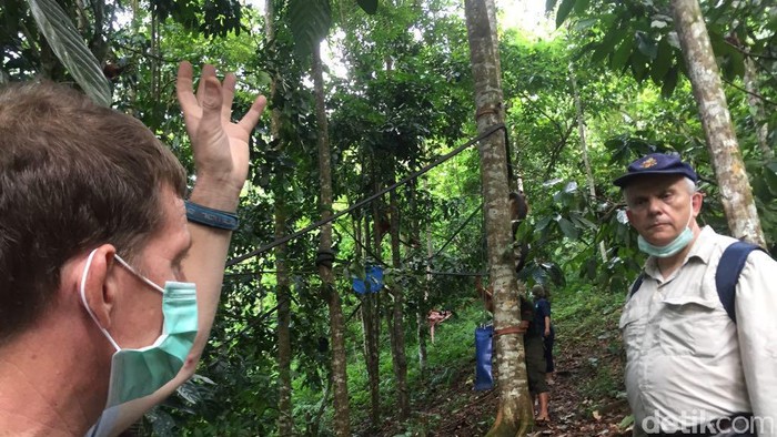 Dubes AS Kunjungi Pusat Karantina Orangutan di Deli Serdang
