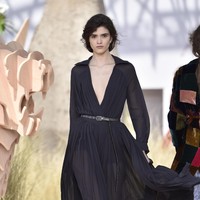 Model walks the runway during the Christian Dior Haute Couture Fall/Winter 2017-2018 show as part of Haute Couture Paris Fashion Week on July 3, 2017 in Paris, France.  (Photo by Pascal Le Segretain/Getty Images)