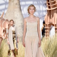 Model walks the runway during the Christian Dior Haute Couture Fall/Winter 2017-2018 show as part of Haute Couture Paris Fashion Week on July 3, 2017 in Paris, France.  (Photo by Pascal Le Segretain/Getty Images)
