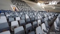 Progres renovasi ini dalam rangka menyambut Asian Games 2018.