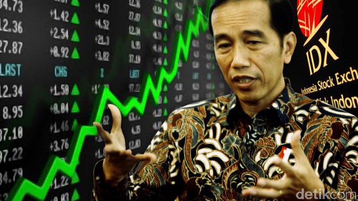 IHSG Tembus 5.900, Jokowi: Investor Percaya Ekonomi RI Lebih Baik